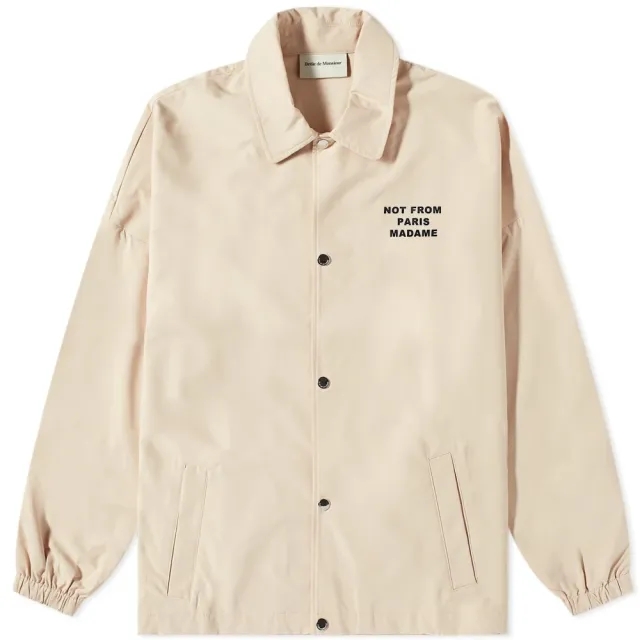 Drôle De Monsieur La Veste Not From Paris Madame Men Overshirts Beige