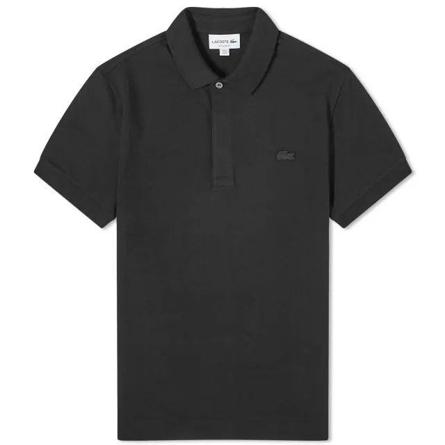 Lacoste Smart Paris Polo Shirt Stretch Cotton - Black