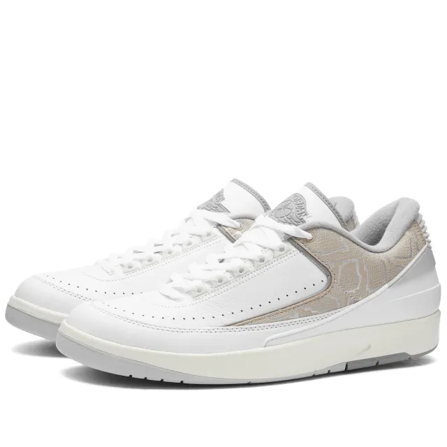 Nike Jordan Sneakers Air Jordan 2 Retro Low Python White/ Cement Grey-Sanddrift-Neutral Grey Eur 45.5