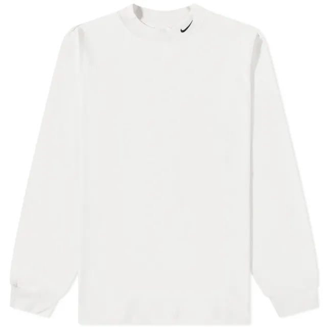 Nike Men's Life Mock Neck Shirt Phantom/Black