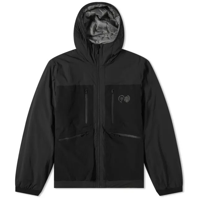Purple Mountain Observatory Men's Blocked Padded Jacket Black