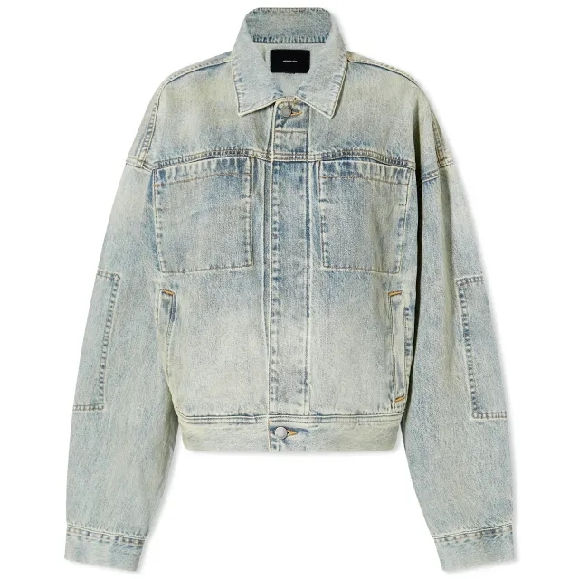 Entire Studios Gem Denim Jacket Surface Wave