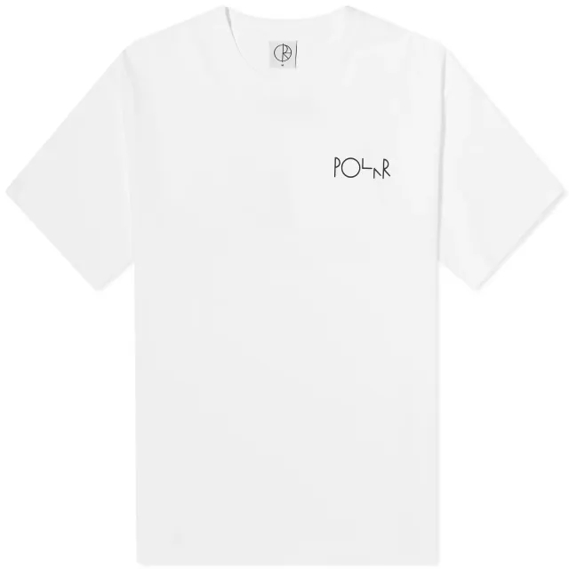 Polar Skate Co. Men's Stroke Logo T-Shirt White