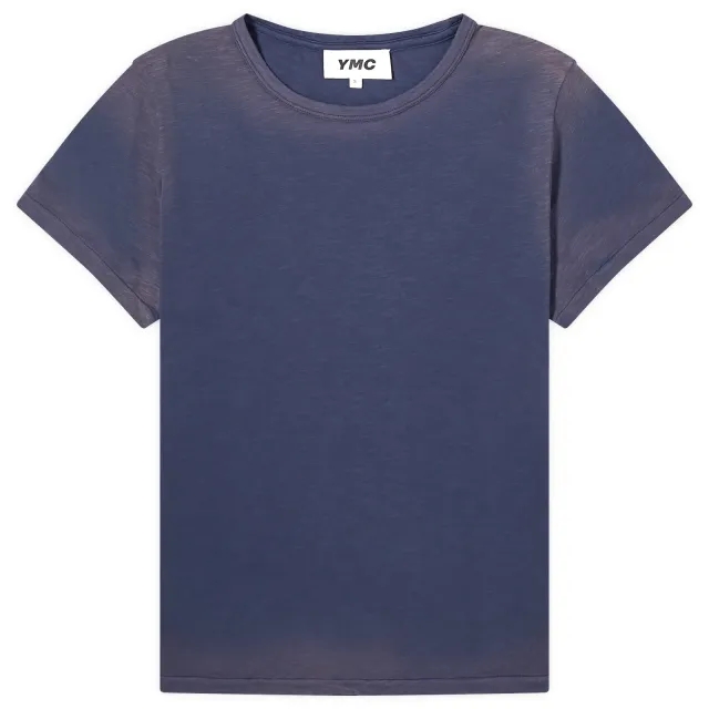YMC Women's Day T-Shirt Washed Navy