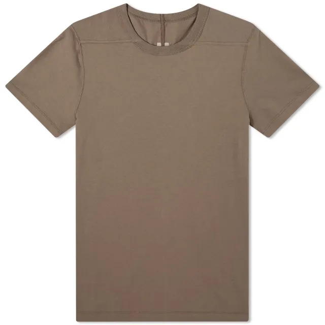 Rick Owens Men's Short Level T-Shirt Dust