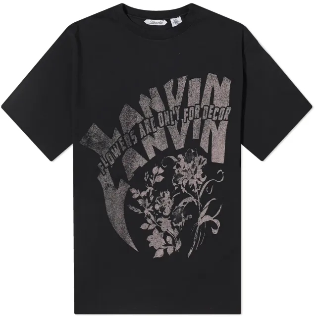 Lanvin Men's x Future Printed T-Shirt Black