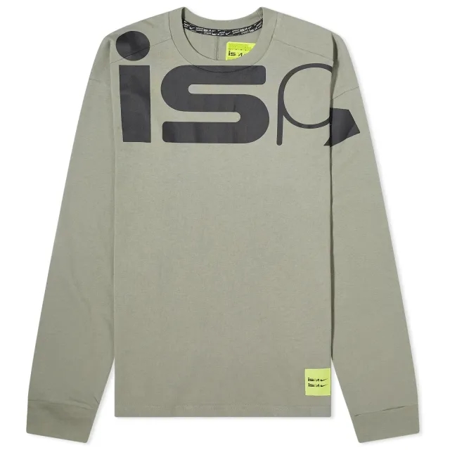 Nike ISPA Long Sleeve T-shirt Dark Stucco/Black