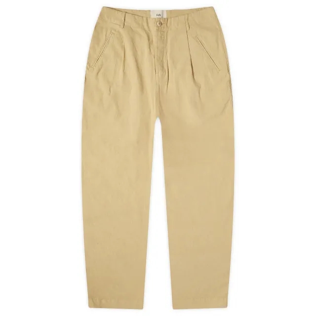 Folk Men's Assembly Pants Wheat Linen