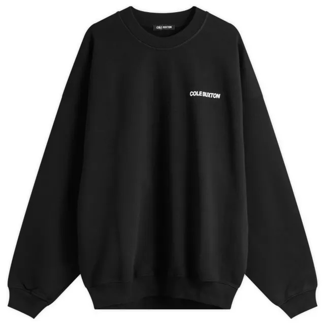 Cole Buxton Men's Sportswear Crew Sweat Black