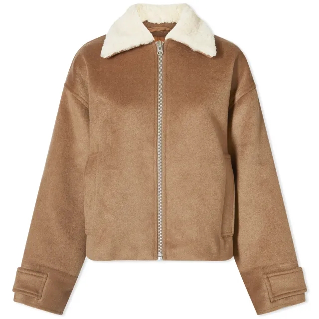 Meotine Women's Mimi Wool Jacket Brown
