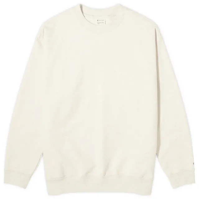 Snow Peak Women's Recycled Cotton Sweat Oatmeal