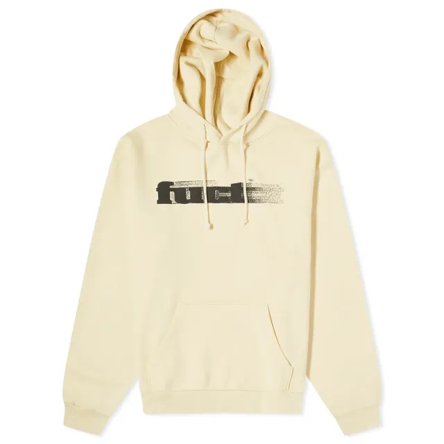 FUCT Men's Blurred Pullover Hoodie Pale Khaki