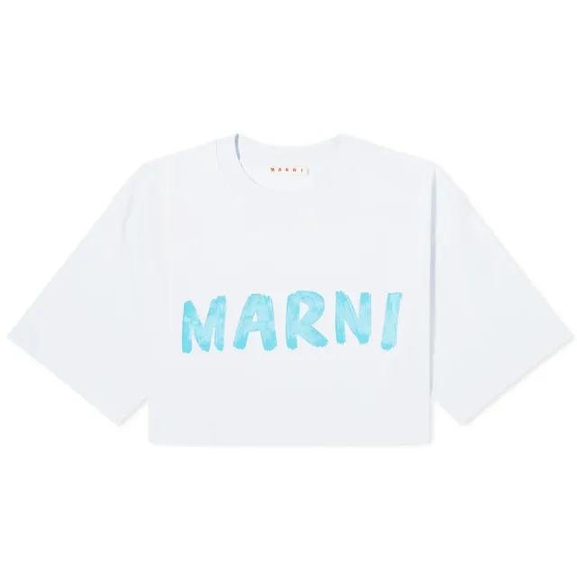 Marni Women's T-Shirt Light Blue