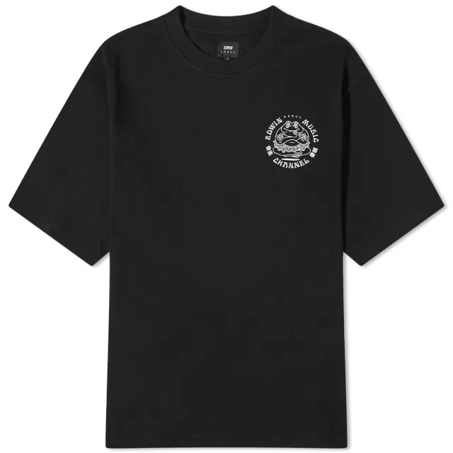 Edwin Men's Music Channel T-Shirt Black