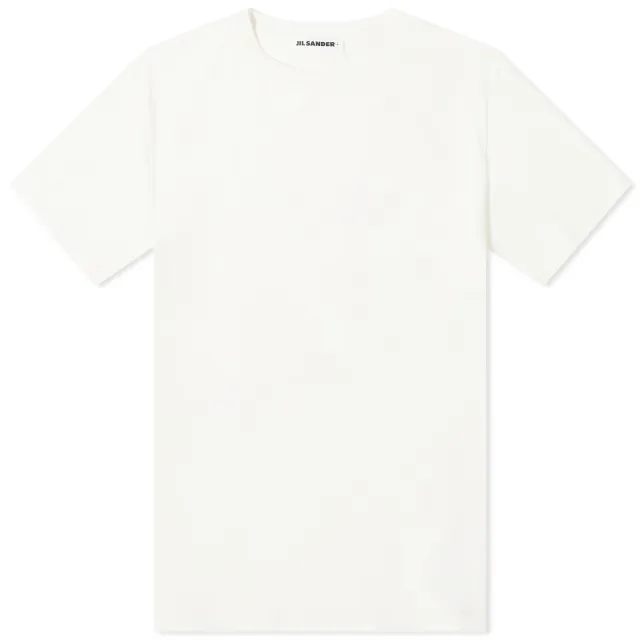 Jil Sander Men's Plus Regular Fit T-Shirt White
