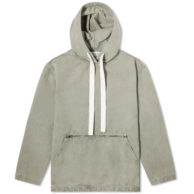 JW Anderson Women's Garment Dye Hoodie Grey