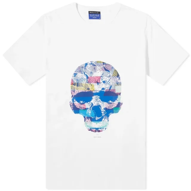 Paul Smith Men's Skull T-Shirt White