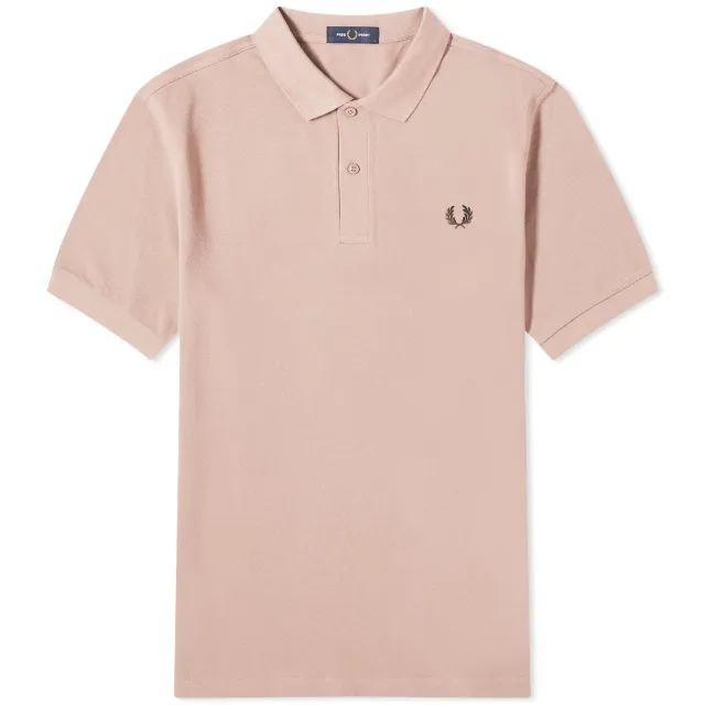 Fred Perry Plain Polo In Pink