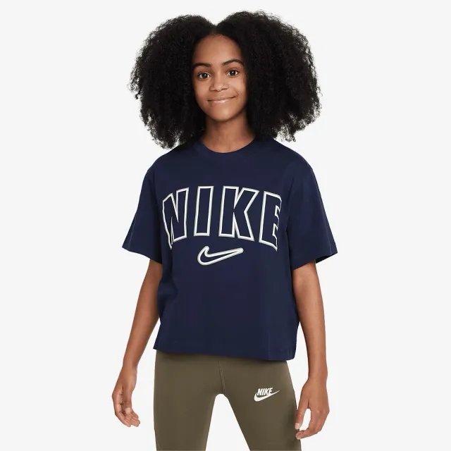Nike Sportswear Older Kids Boxy Print T Shirt 8 15Y