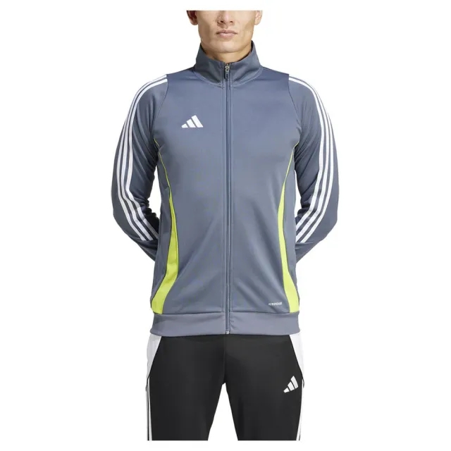 adidas    men's Tracksuit jacket in Grey