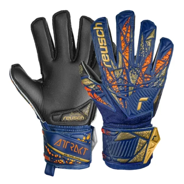 Reusch Kids Attrakt Silver GK Gloves