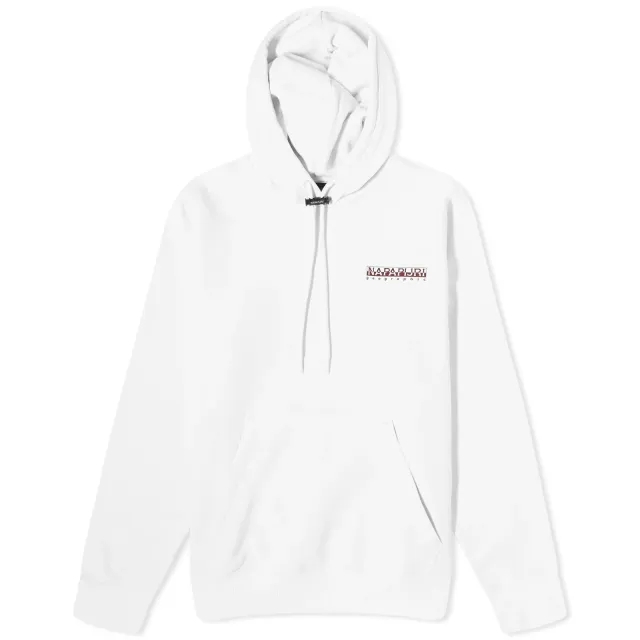 Napapijri Women's Rope Logo Hoodie White Whisper