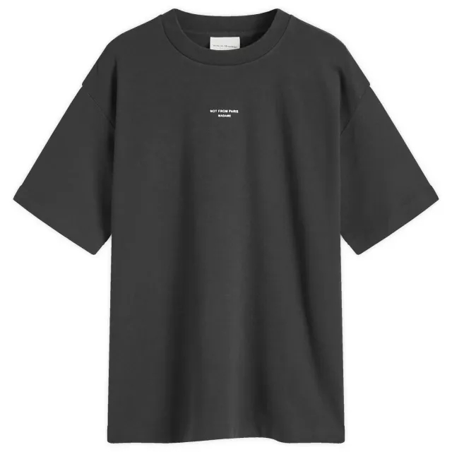 Drôle de Monsieur Not From Paris Madame T-Shirt (White - S) - Size S
