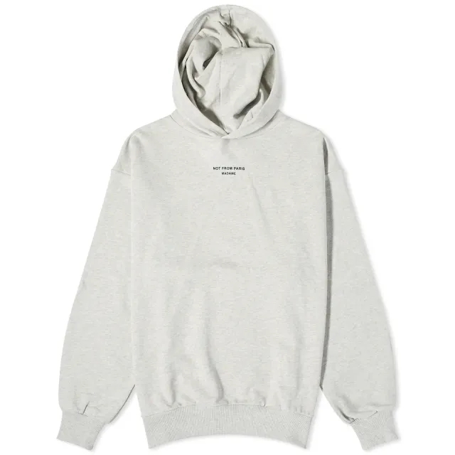 Drôle De Monsieur Le Hoodie Classique Nfpm Men Hoodies Grey