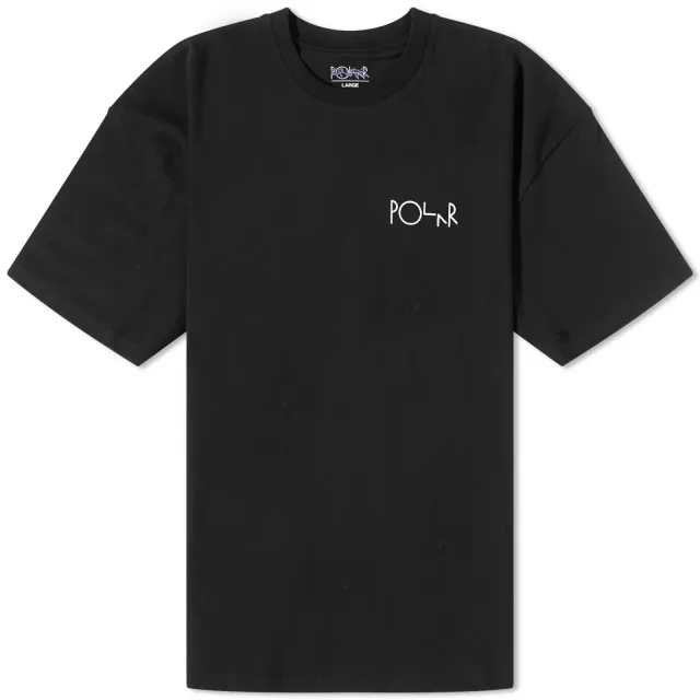 Polar Skate Co. Men's Stroke Logo T-Shirt Black