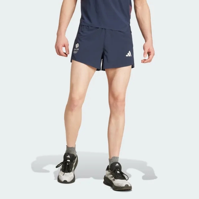 adidas Team GB adizero Running 3Inch Split Shorts