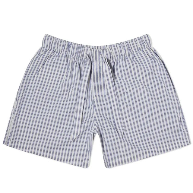 Tekla Fabrics Tekla Sleep Shorts Skagen Stripes