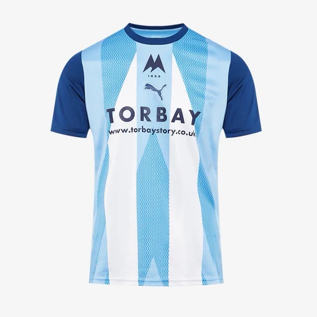 Puma Torquay United Kids SS Away Shirt 2023/24