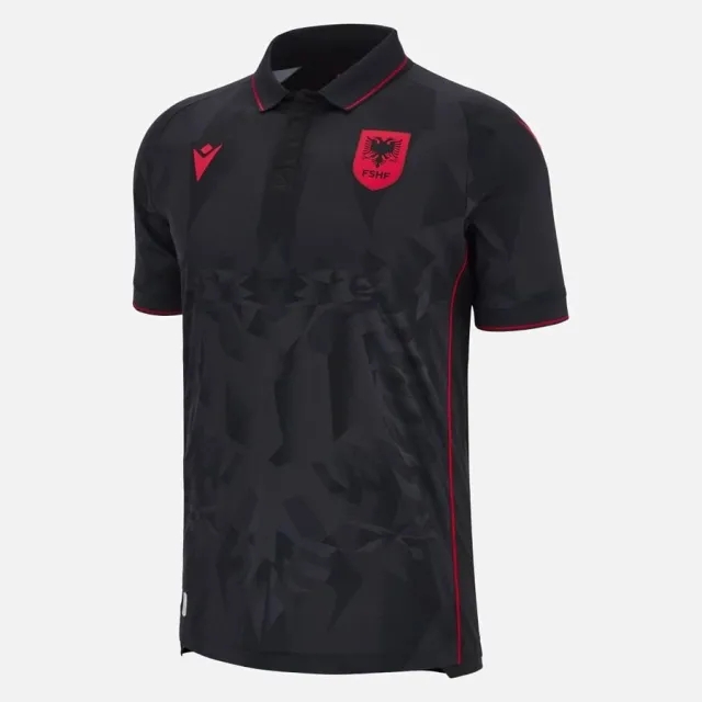 Macron Albania Mens SS Third Shirt 2023