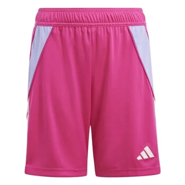 adidas    girls's Children's shorts in Pink