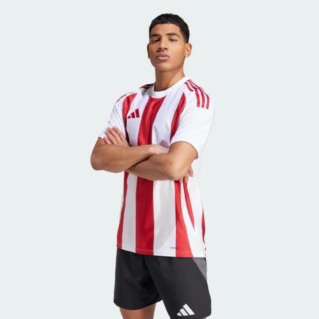 adidas - Striped 24 White Red Jersey