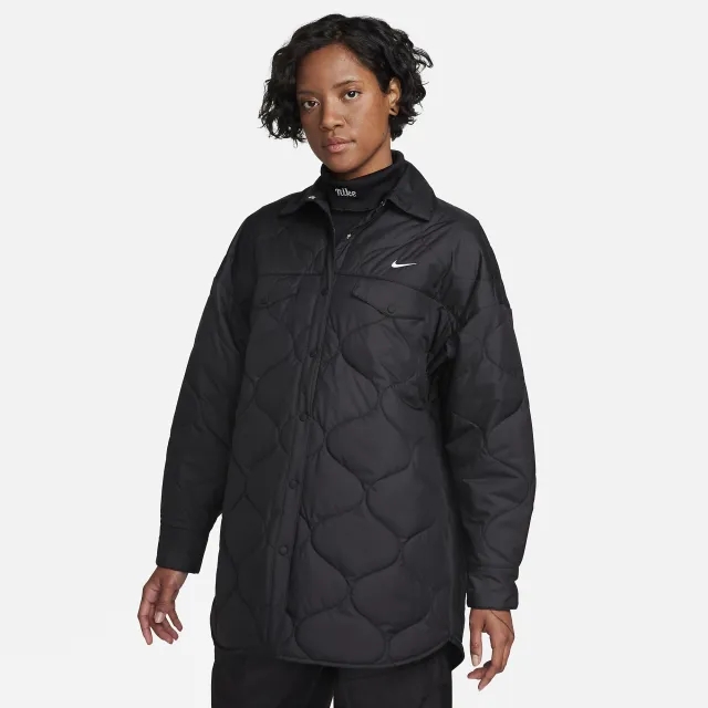 Nike Sportswear Womens Essential Quilted Trench Jacket