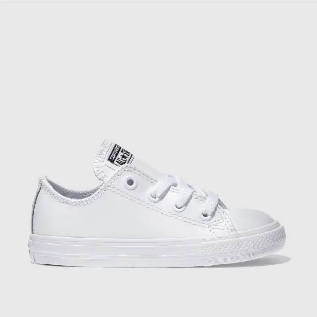 Converse white all star ox Toddler trainers