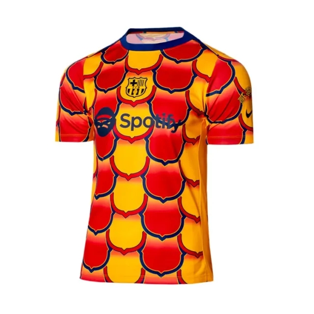 Nike FC Barcelona 23 24 Pre Match Dri Fit Academy SS Top