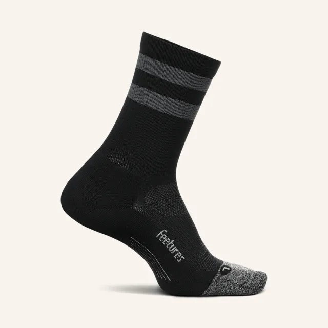 Feetures Elite Light Cushion Mini Crew Running Socks