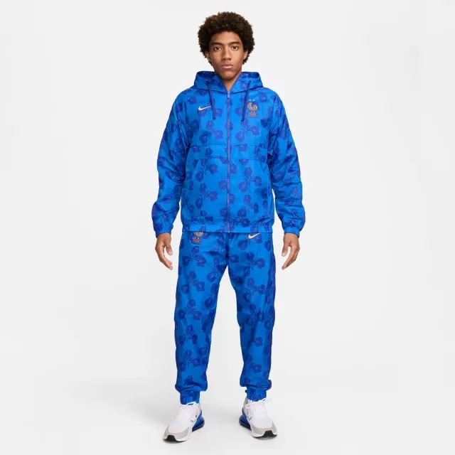 France Nike Woven Tracksuit - Blue