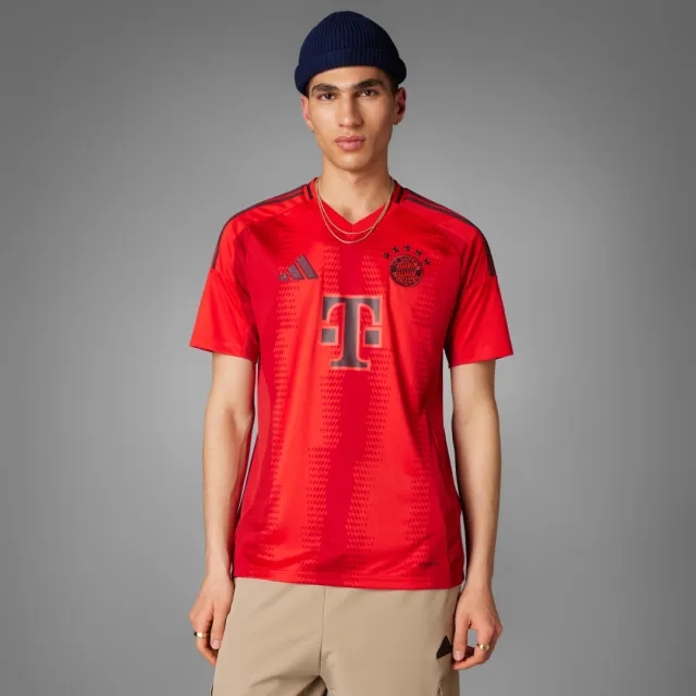 adidas Bayern Munich Mens SS Home Shirt 2024/25
