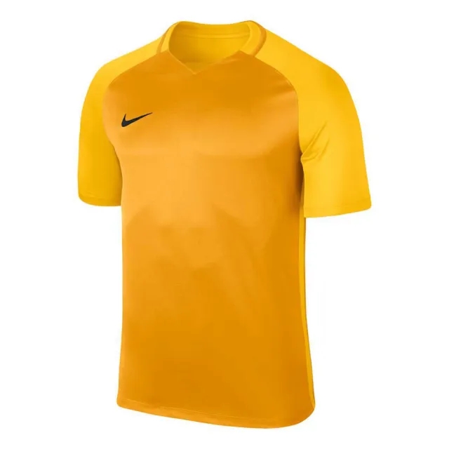 Nike Dry Trophy Iii Short Sleeve T-shirt  - Yellow