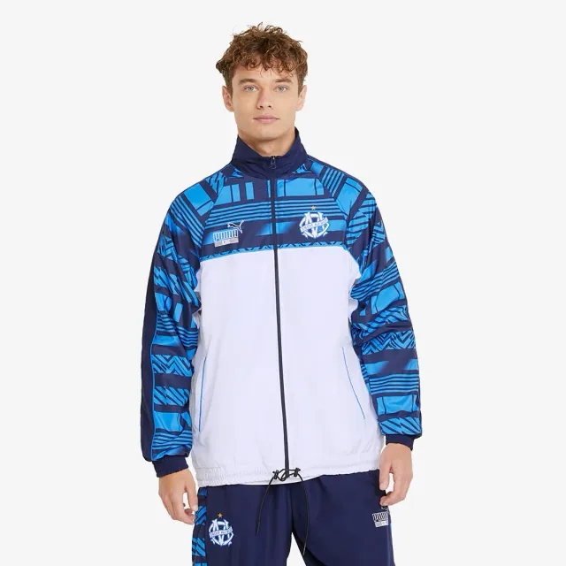Puma Olympique Marseille 21 22 FtblHeritage Track Jacket