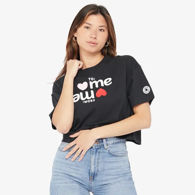 Converse Chuck Love me Graphic Boxy Tee