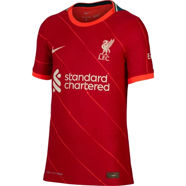 Nike Liverpool Kids SS Player Issue Home Shirt 2021/22