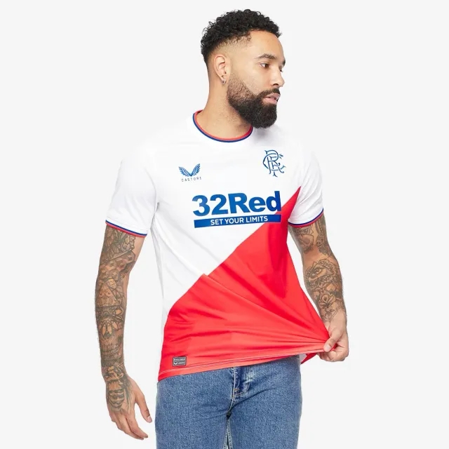 Castore Rangers Mens SS Away Shirt 2022/23