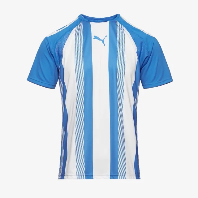 Puma Junior teamLIGA Striped SS Shirt