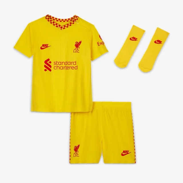 Nike Liverpool Baby SS Third Mini Kit 2021/22