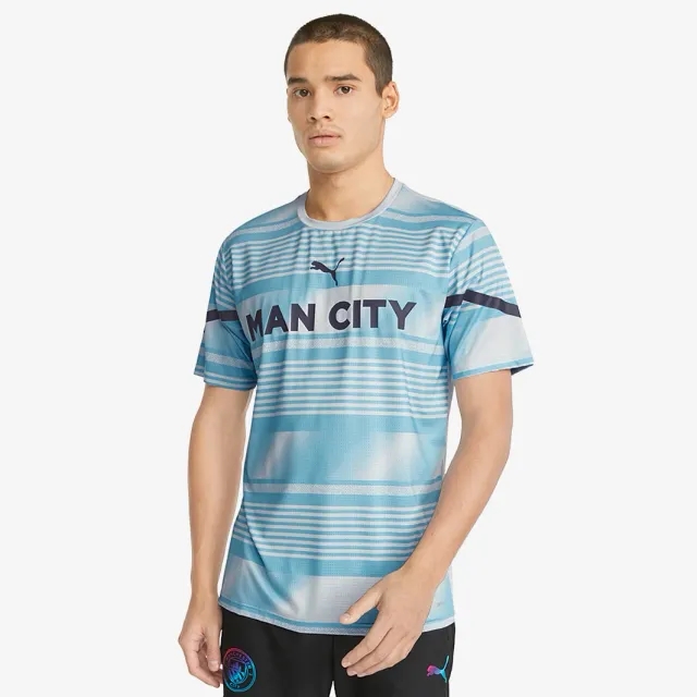 Puma Manchester City Mens SS Pre-Match Home Shirt 2021/22