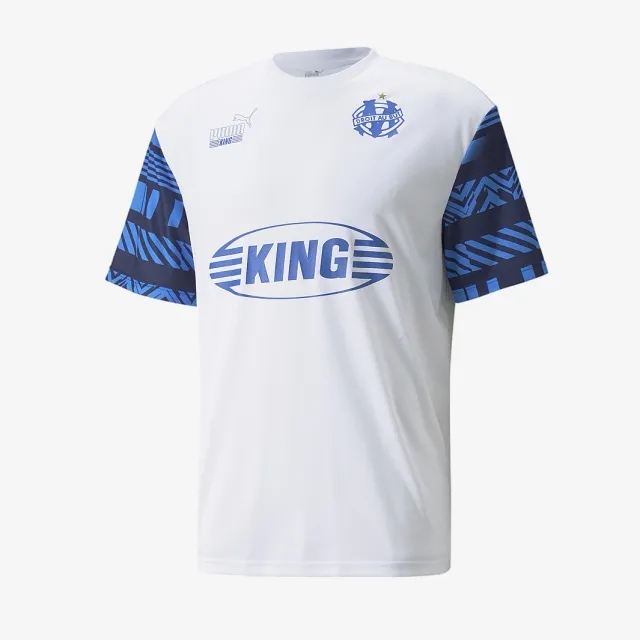 Puma Marseille Mens SS Home Shirt 2021/22